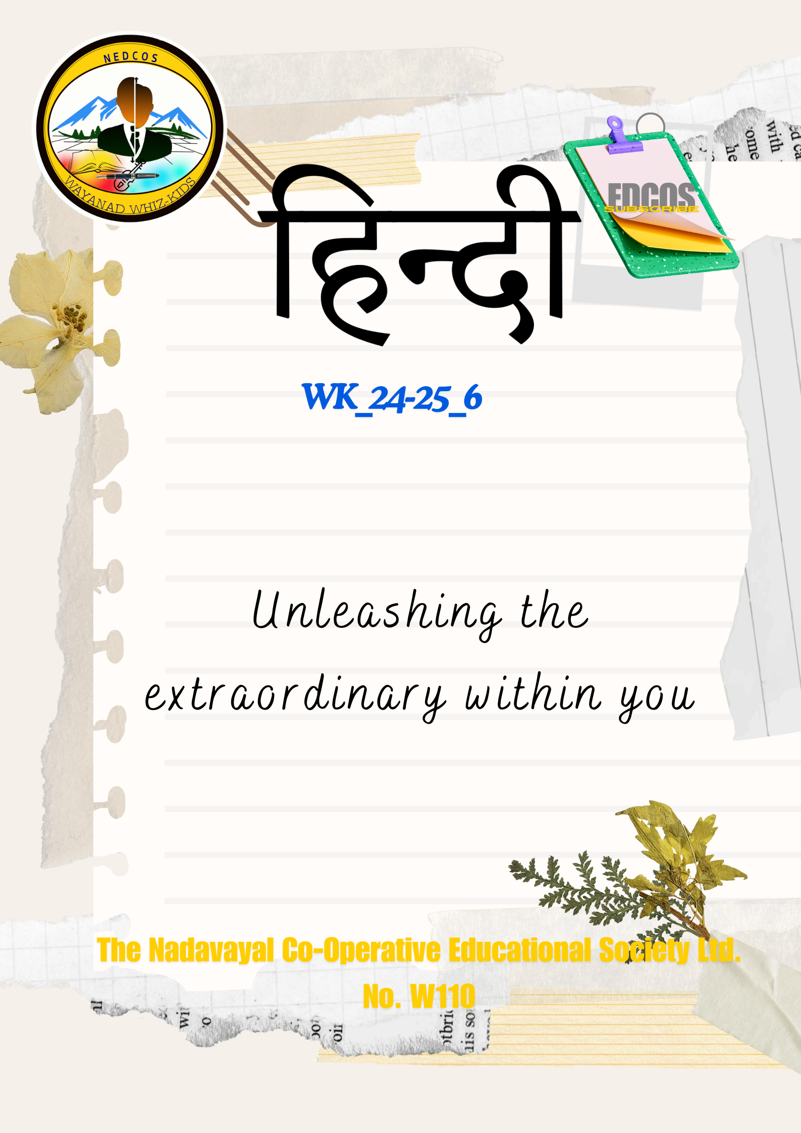 WK_Hindi_24-25_6 WK_HIN_6